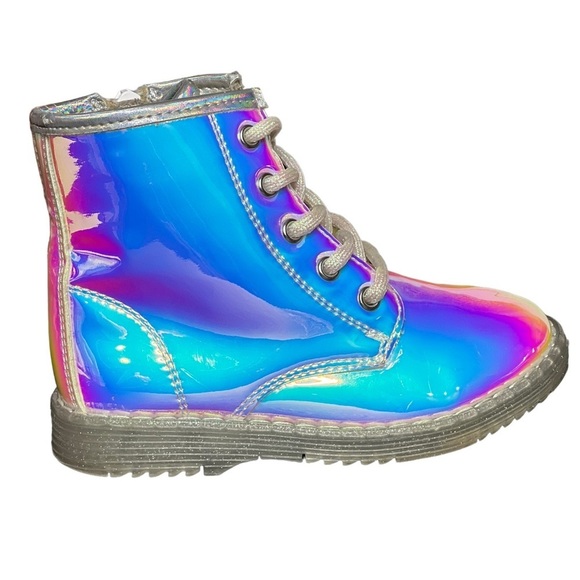 The Children's Place Shoes The Childrens Place Holographic Lace Up